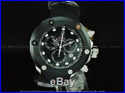 Limited Edition Invicta Men 52mm JT Carbon Ronda Z60 Chrono Silicone Strap Watch