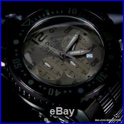 Men's Invicta Pro Diver Combat Seal Black Out Chronograph Steel 52mm Watch New