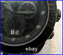 Men's Invicta Reserve 0334 Nekton Chronograph Black Watch with Black Dial