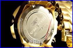 Men's Invicta Reserve Venom Gold IP Swiss Day Retrograde Chrono Blue Dial Watch