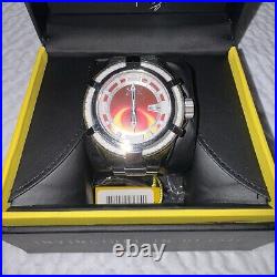 Men's Watch Invicta Thermo-Glow BOLT 52.5mm Silver Red Steel 42338