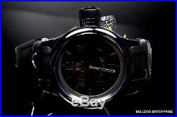Mens Invicta 0394 Russian Diver Combat Edition Black Phantom Rubber Watch New
