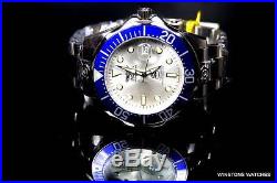 Mens Invicta Grand Diver Automatic NH35A Stainless Steel 47mm Blue Watch New