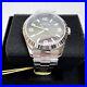 NEW INVICTA Men's Black Fluted-Bezel Oyster-Band Stainless-Steel Watch XL 43MM