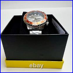 NEW INVICTA Men's Pro Diver Orange-Bezel Stainless-Steel Watch X-Large 48MM