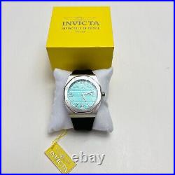 NEW INVICTA Men's Tiffany's Blue Octagonal Stainless Steel X-Large Watch 48MM