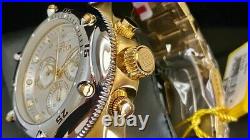 NEW Invicta 31610 Men's Pro Diver 54MM White Dial Swiss Ronda SS Bracelet Watch
