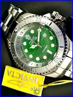 NEW Invicta 44745 Hydromax 52mm Green Dial Stainless Steel Men's Diver Watch