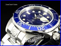 NEW Invicta 47mm Men's Grand Diver AUTOMATIC Blue Dial Silver Bracelet Watch