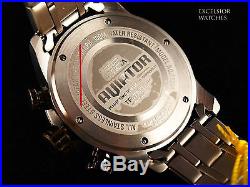 NEW Invicta 48mm Aviator Men's Japan Quartz Chronograph Shark Grey Dial SS Watch