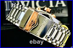 NEW Invicta 52mm BOLT ZEUS MAGNUM Chronograph ROSE GOLD/SLVR DUAL MOVEMENT Watch