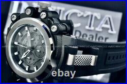 NEW Invicta 55MM COALITION FORCES TRIGGER Gunmetal TITANIUM Chrono S. S Watch