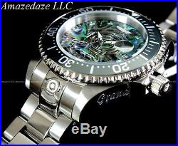 NEW Invicta Men 300M Abalone Dial Automatic Grand Diver Stainlees Steel LE Watch