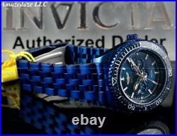 NEW Invicta Men 42mm BLUE LABEL Prodiver Swiss Ronda Day/Date Stainless St. Watch