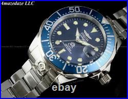 NEW Invicta Men 47mm GRAND DIVER Automatic BLUEE DIAL Stainless Steel 300M Watch