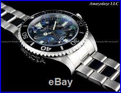 NEW Invicta Men 47mm PRO DIVER 0.03C DIAMOND Abalone Dial Stainless Steel Watch