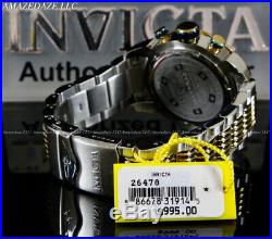 NEW Invicta Men 48mm SPEEDWAY SCUBA Chronograph Sapphire Blue Two Tone SS Watch