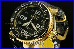 NEW Invicta Men 52MM Grand Pro Diver Blak Dial White Accent SS Black Strap Watch