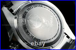 NEW Invicta Men 52MM RESERVE Hydromax SWISS MOVT Silver DEEP DISH Dial S. S Watch