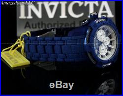 NEW Invicta Men 52mm Pro Diver Scuba Chronograph Sandblasted Stainless St. Watch