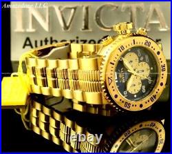 NEW Invicta Men 52mm Prodiver Stainless Steel Chronograph BLUE DIAL 500M Watch