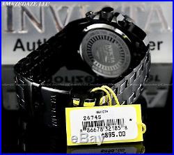 NEW Invicta Men 52mm SCUBA PRODIVER Chronograph BLACK DIAL Stainless Steel Watch