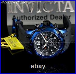 NEW Invicta Men 52mm Speedway Swiss Ronda Z60 Chronograph BLACK DIAL Watch