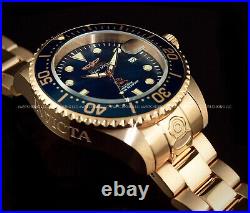 NEW Invicta Men's 47MM Grand Diver AUTOMATIC NH35 BLUE Dial S. S Bracelet Watch