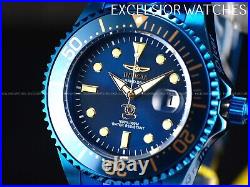 NEW Invicta Men's 47mm GRAND DIVER Automatic BLUE LABEL Stainless Steel Watch