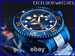 NEW Invicta Men's 47mm GRAND DIVER Automatic BLUE LABEL Stainless Steel Watch