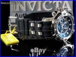 NEW Invicta Men's 50mm Bolt Chronograph Blue Dial Stainless Steel Watch