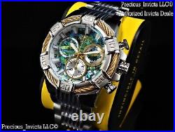 NEW Invicta Men's 50mm Bolt Swiss Quartz Chronograph Abalone Dial Bracelet Watch