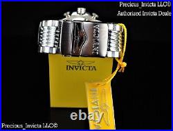 NEW Invicta Men's 50mm Bolt Swiss Quartz Chronograph Abalone Dial Bracelet Watch