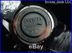 NEW Invicta Men's 50mm Pro Diver Scuba Triple Combat Black Stainless Steel Watch