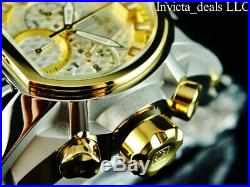 NEW Invicta Men's 52MM Bolt ZEUS MAGNUM Chronograph Dual Movement SS Watch