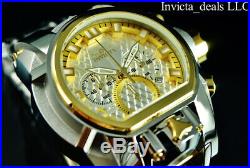 NEW Invicta Men's 52MM Bolt ZEUS MAGNUM Chronograph Dual Movement SS Watch