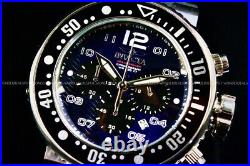 NEW Invicta Men's 52MM GRAND Pro Diver OCEAN VOYAGE BLUE Dial Chrono Strap Watch