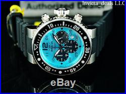 NEW Invicta Men's 52mm Grand OCEAN VOYAGE Chronograph Sea Blue Dial SS Watch