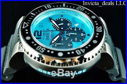 NEW Invicta Men's 52mm Grand OCEAN VOYAGE Chronograph Sea Blue Dial SS Watch