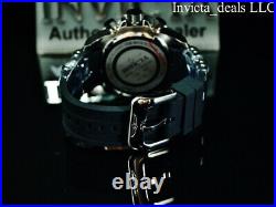 NEW Invicta Men's 52mm Pro Diver SCUBA Chronograph BLACK Fiber Dial SS Watch