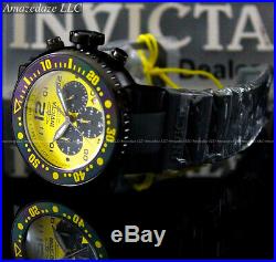 NEW Invicta Men's 52mm Pro Diver VD53 Chronograph Yellow Dial Stainless St. Watch