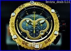 NEW Invicta Men's 52mm Subaqua Noma VI COMBAT Triple Black Stainless Steel Watch
