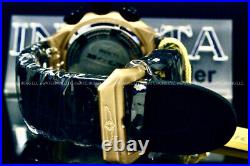 NEW Invicta Men's 52mm THUNDERBOLT Chronograph BLACK Dial RONDA Z60 S. S Watch