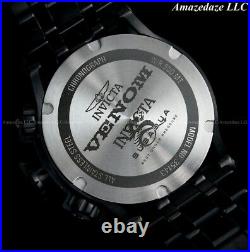 NEW Invicta Men's 52mm Venom Hybrid Chronograph Stainless Steel BLACK DIAL Watch