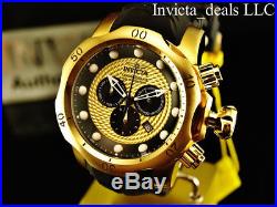 NEW Invicta Men's 52mm Venom Sea Dragon Swiss Chronograph Gold Rope Dial Watch