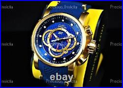 NEW Invicta Men's 53mm S1 Rally 52mm Techy Quartz Chronograph Glass Fiber Watch