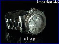 NEW Invicta Men's 54mm Pro Diver AUTOMATIC NH35 SILVER DIAL Silver Tone SS Watch