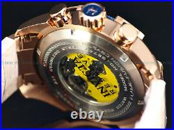 NEW Invicta Men's 54mm RESERVE BOLT SWISS Quartz Chronograph Rose/Blue SS Watch