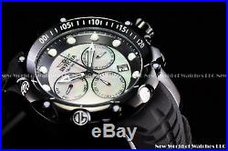 NEW Invicta Men's 55mm VENOM Sea Dragon Swiss Chrono Black Pearl Polish Watch