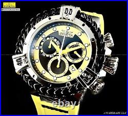 NEW Invicta Men's Bolt Hercules 54mm Swiss Z60 Chronograph BLACK DIAL SS Watch